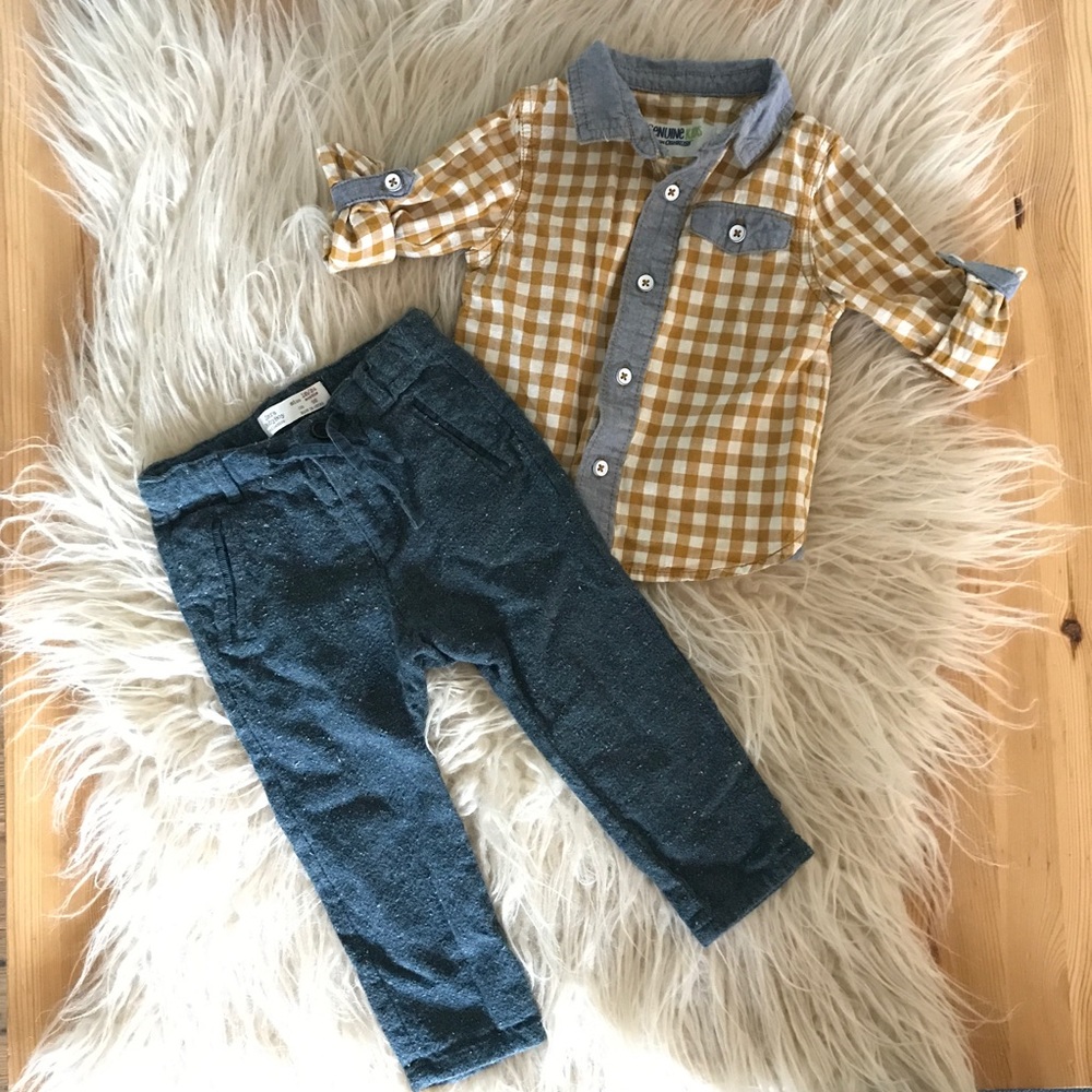 Button up with parents